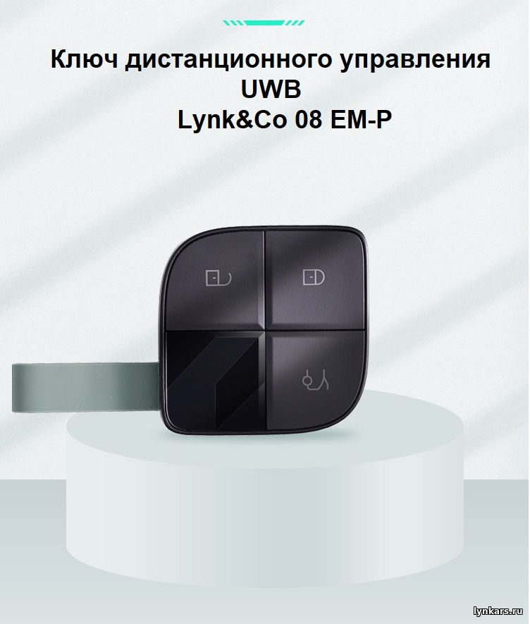 Чип-ключ для автомобиля Lynk&Co 08 EM-P