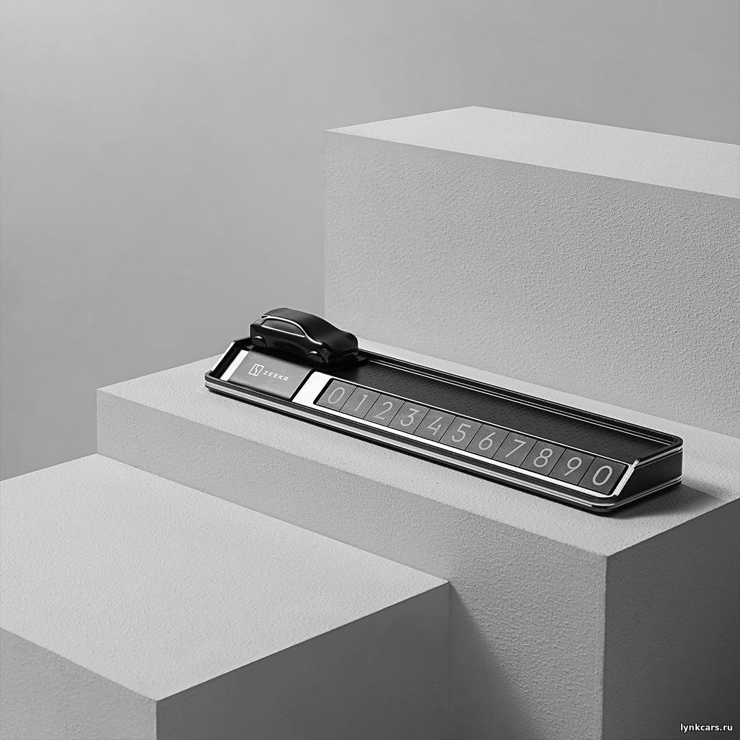 Устройство для отображения номера телефона при парковке автомобиля